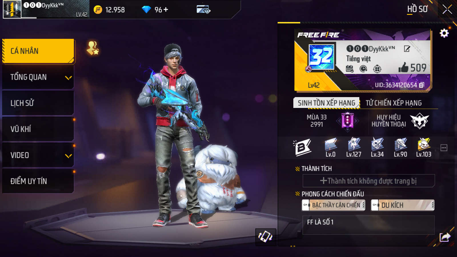 Bán Acc FreeFire Giá Rẻ