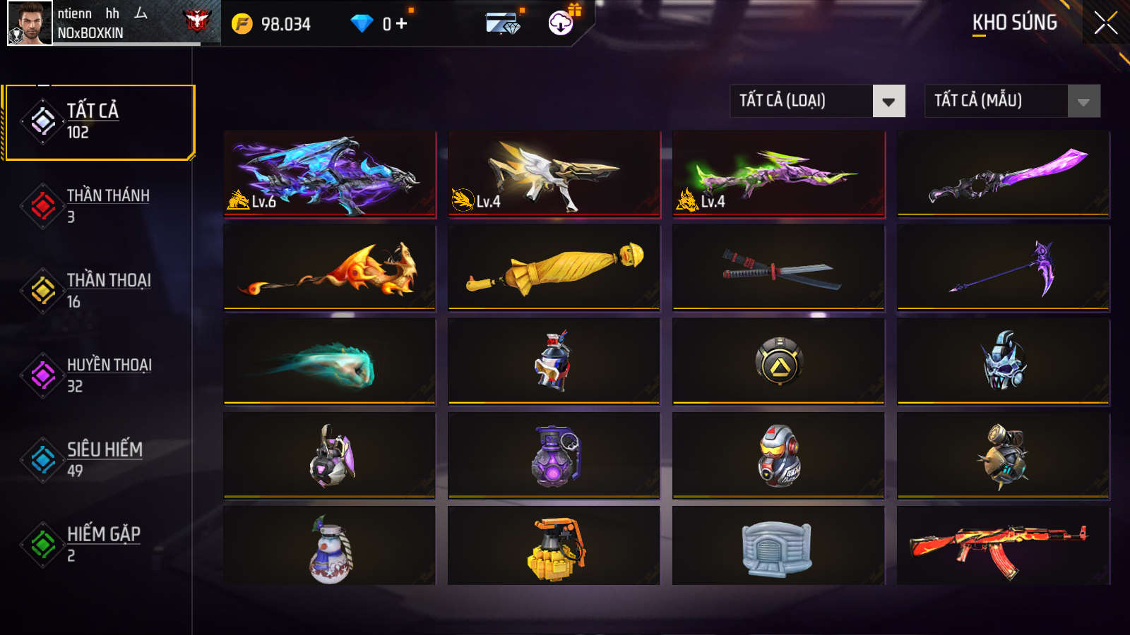 Bán Acc FreeFire Giá Rẻ