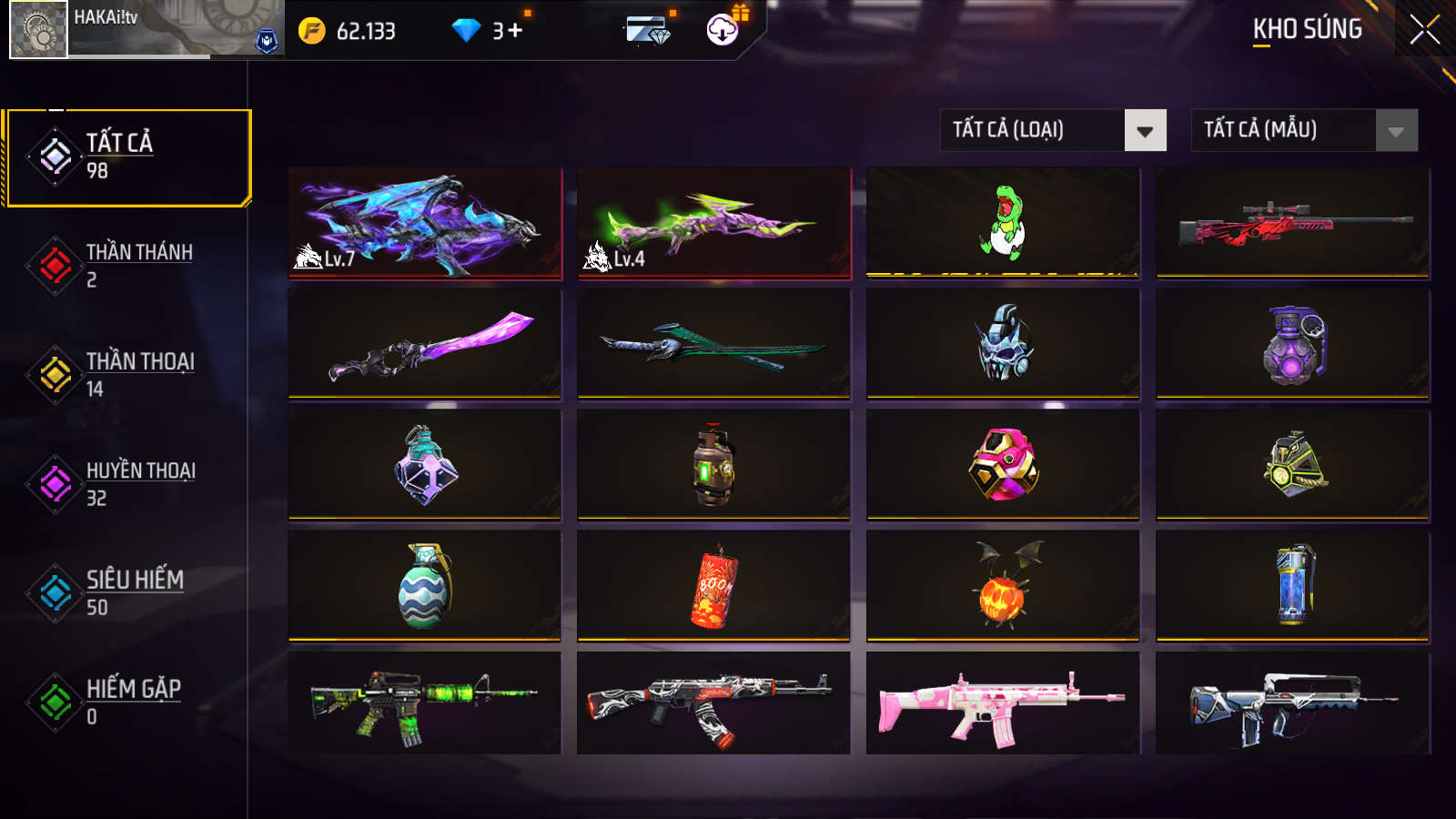 Bán Acc FreeFire Giá Rẻ