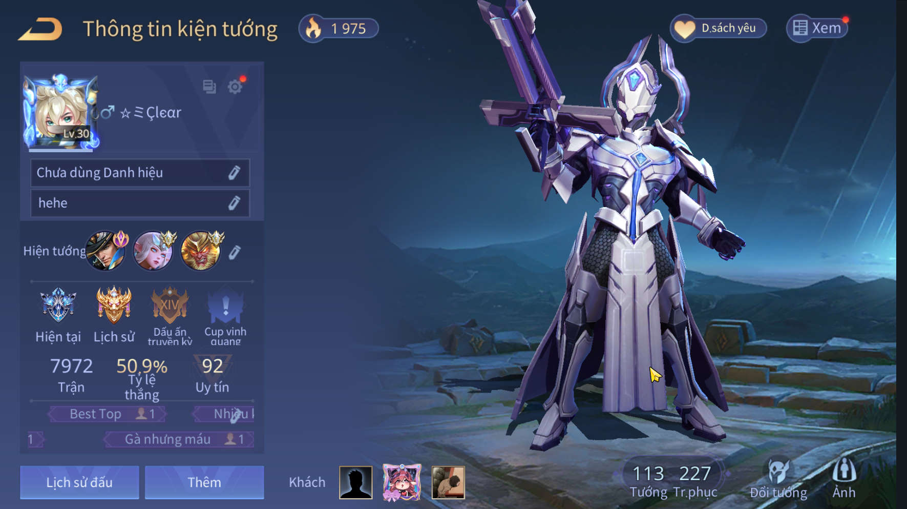 Nick Liên Quân Giá Rẻ