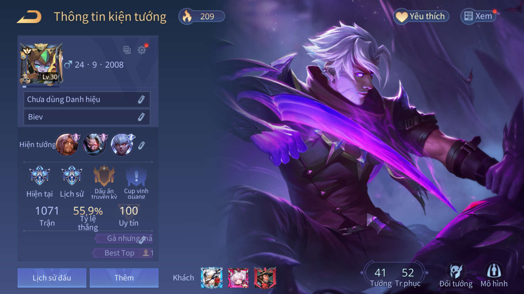 Nick Liên Quân Giá Rẻ