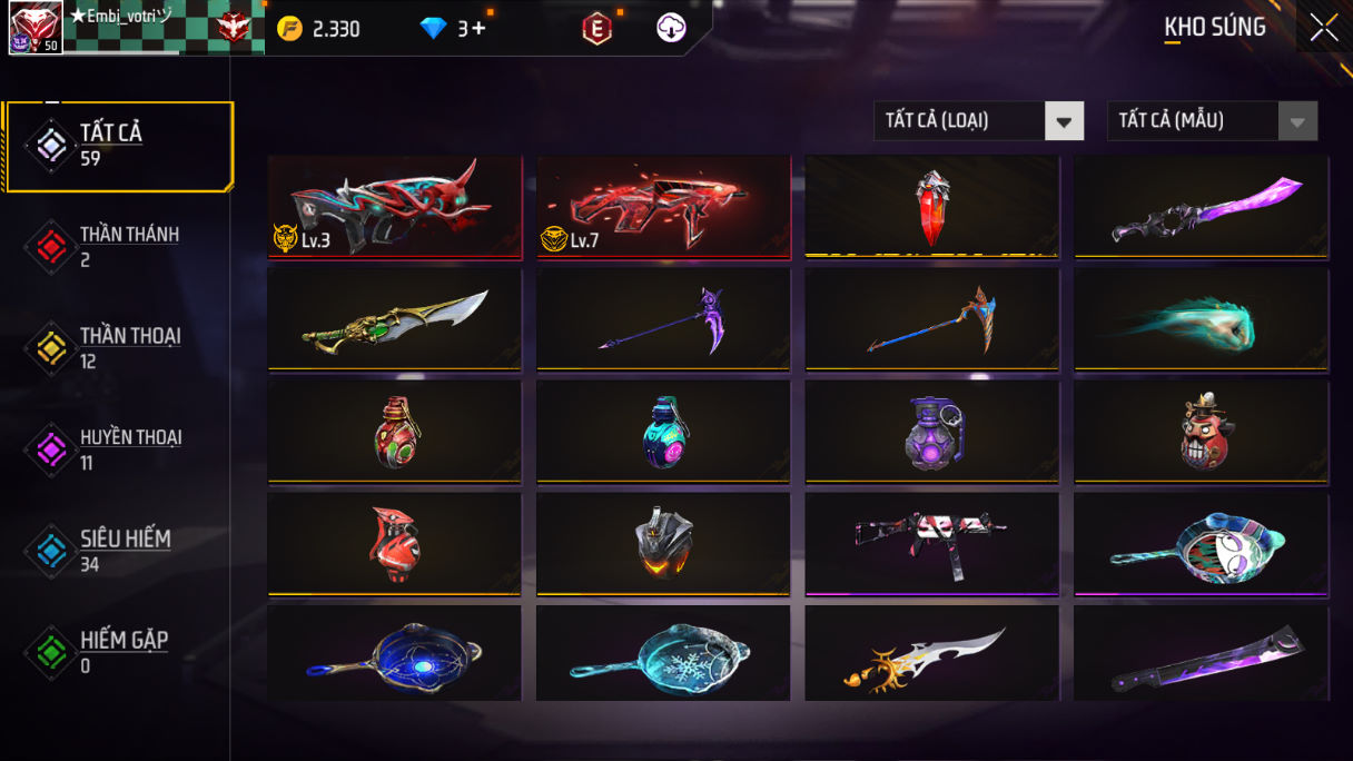 Bán Acc FreeFire Giá Rẻ