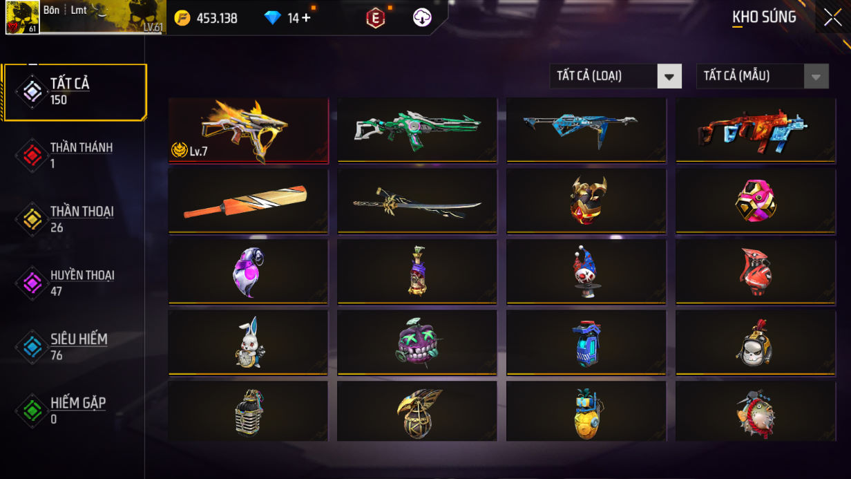 Bán Acc FreeFire Giá Rẻ