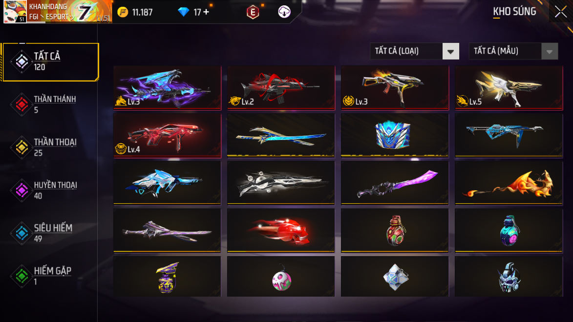 Bán Acc FreeFire Giá Rẻ