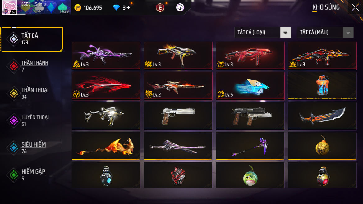 Bán Acc FreeFire Giá Rẻ