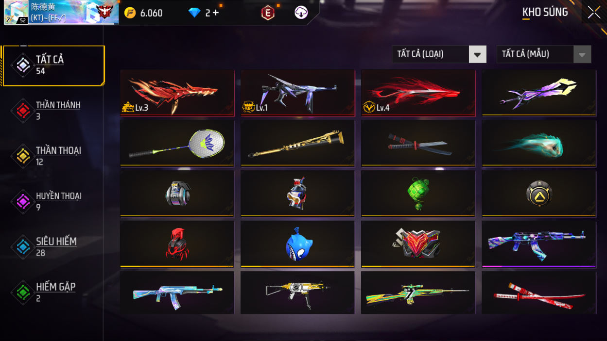 Bán Acc FreeFire Giá Rẻ