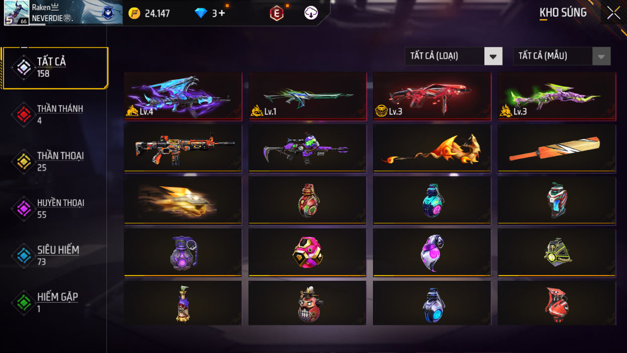 Bán Acc FreeFire Giá Rẻ