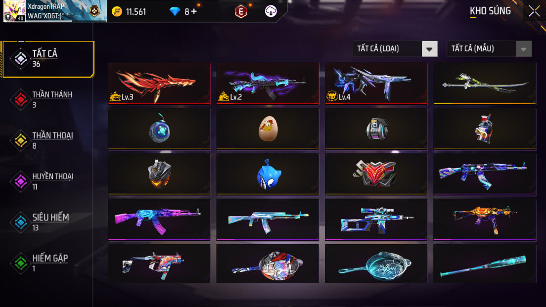 Bán Acc FreeFire Giá Rẻ