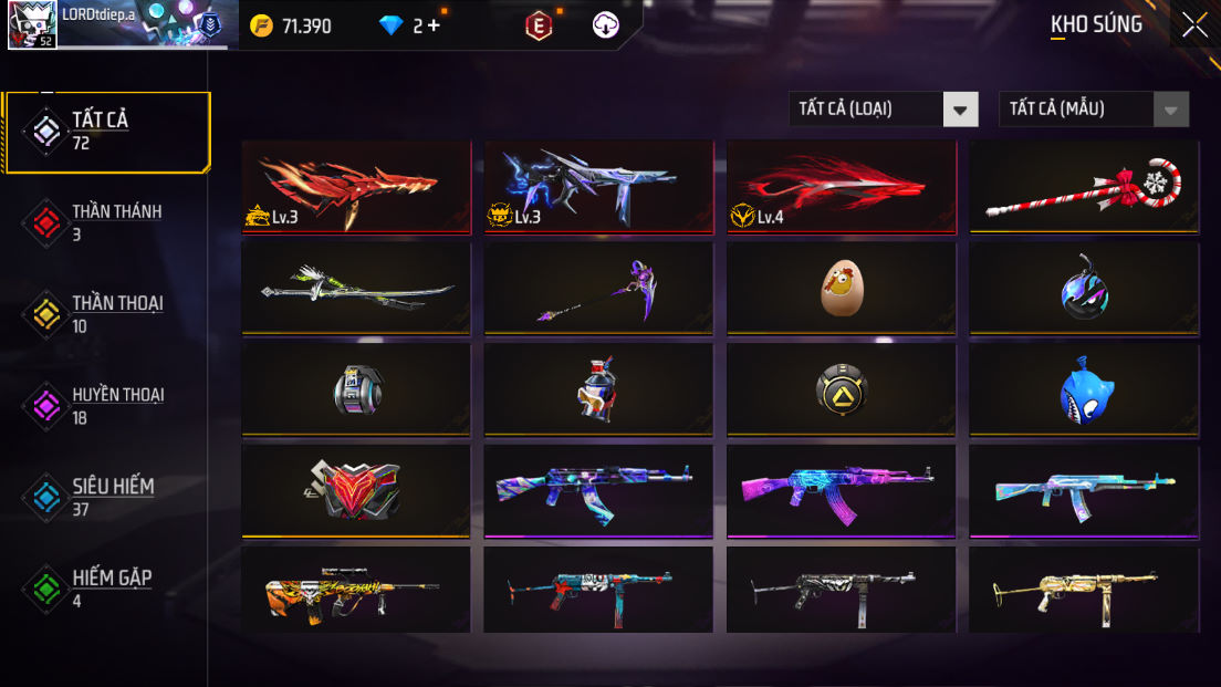 Bán Acc FreeFire Giá Rẻ